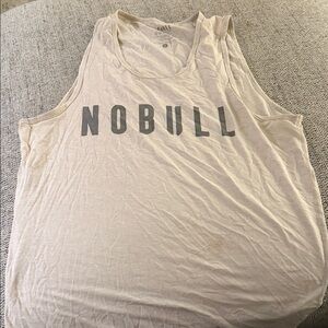 NOBULL Light Tan Sleeveless Top
